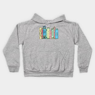 Christmas Classics Bookshelf No.1 Kids Hoodie